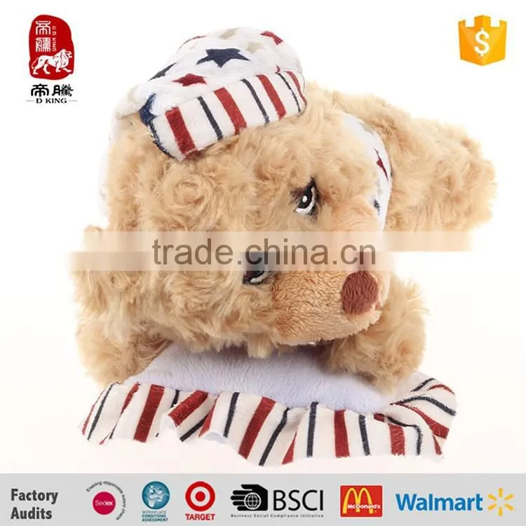 2016 New design sleeping teddy bear toy