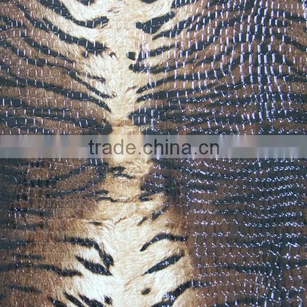 Cheaper quality PVC leather packing material of furniture outside usage