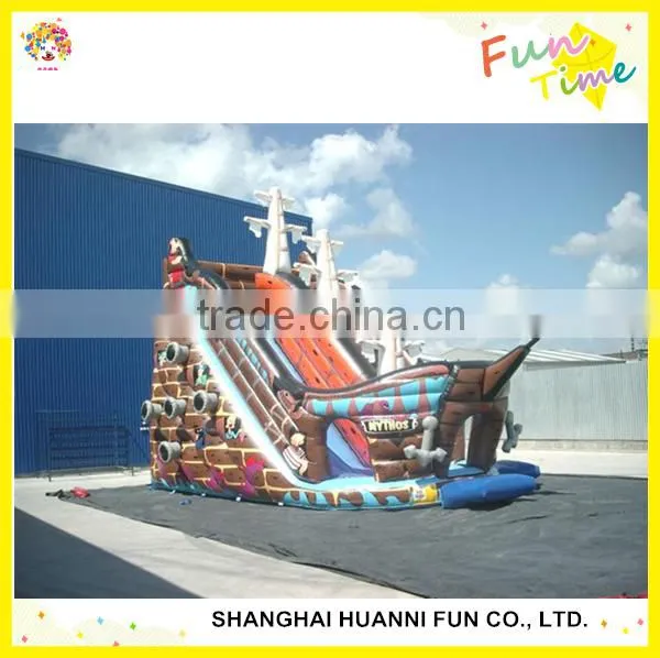 water park equipments, big customized PVC water slides for sale