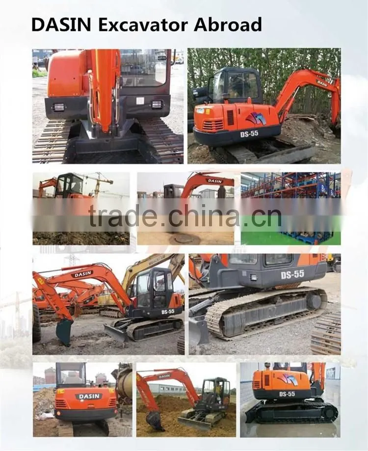 Widely used excavator construction used mini excavator for sale