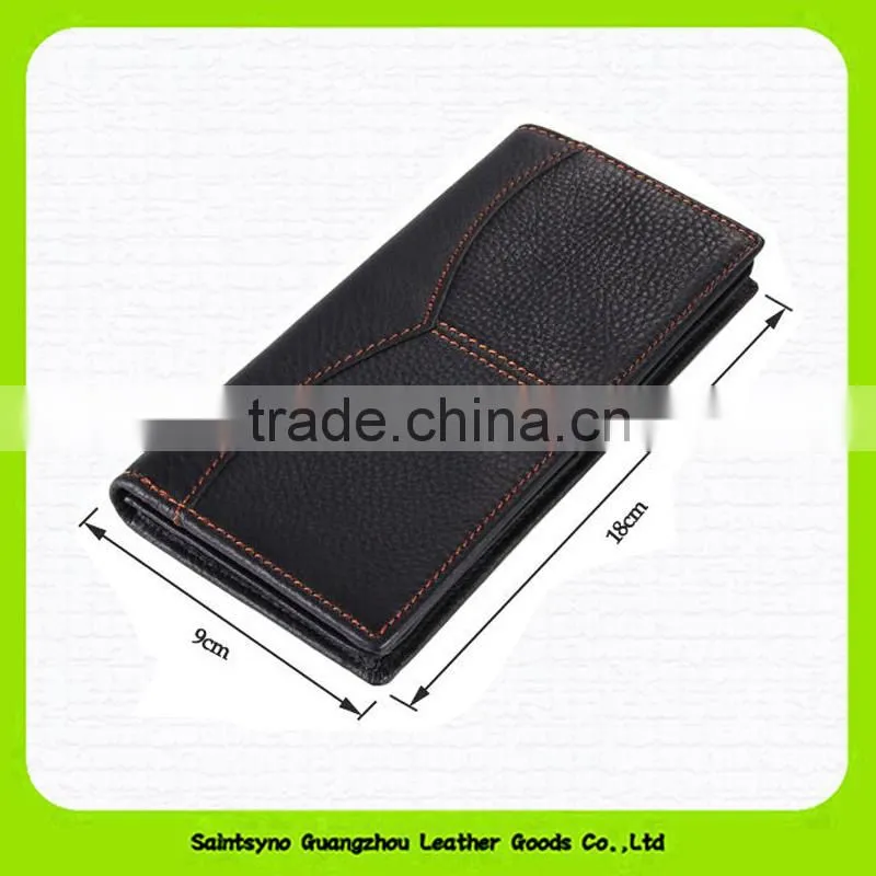 15486 Newest 2015 card holder leather men wallet in China