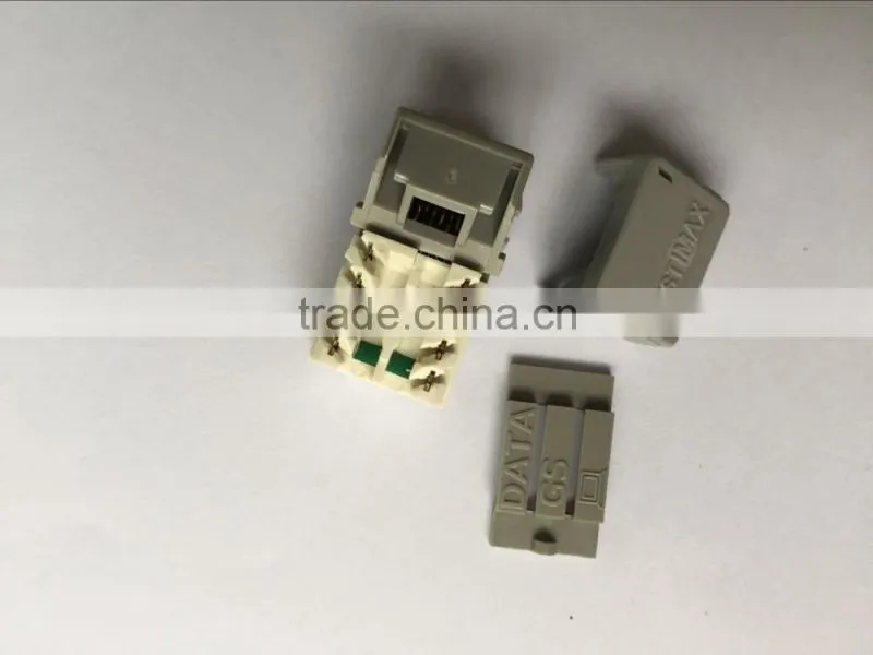 Ethernet Networking utp cat6/cat5 RJ45 Keystone jack, cat5 cat6 solution network module