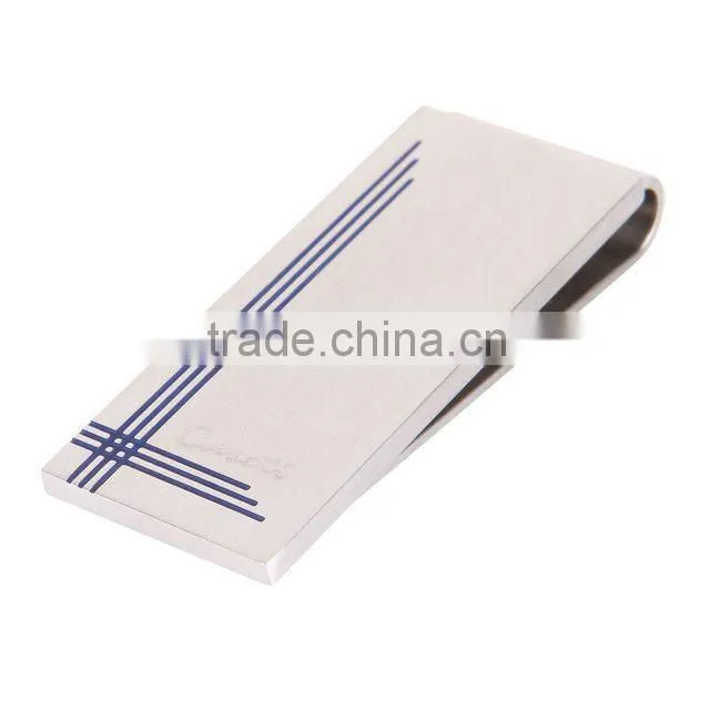 custom cool stainless steel money clip ,fashion stainless steel money clips