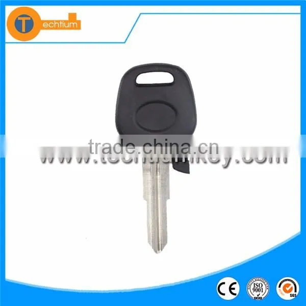 high quality abs transponder key shell eh43 with logo and uncut blade for chevrolet cruze captiva lacetti epica