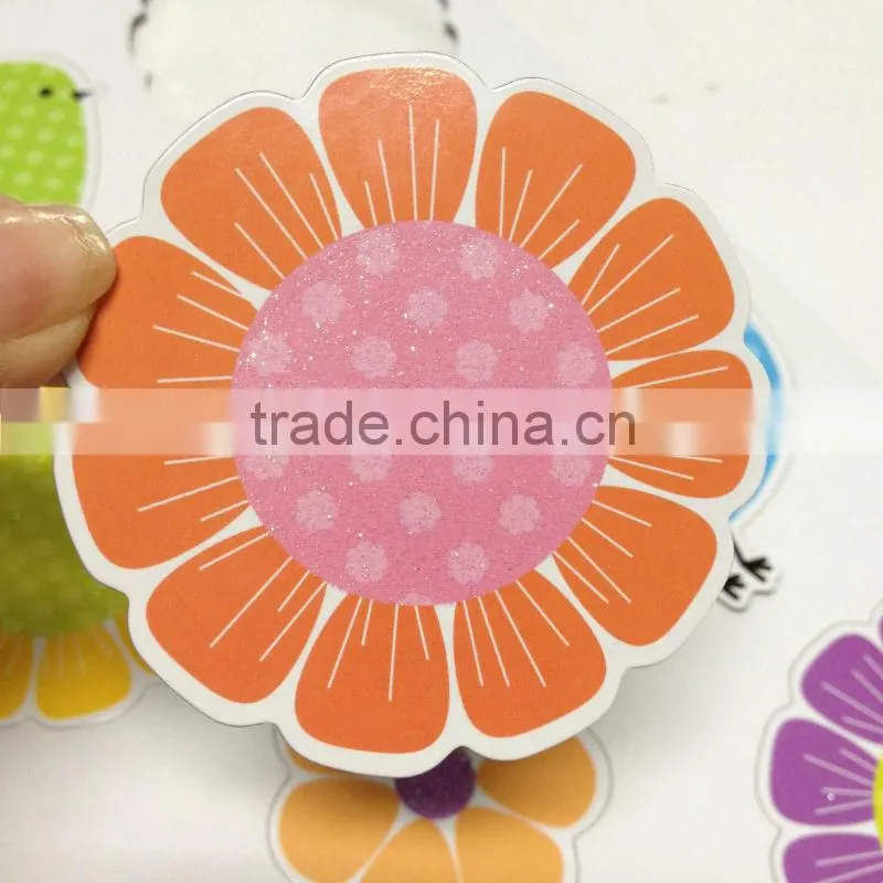 custom logo printed magnet sticker
