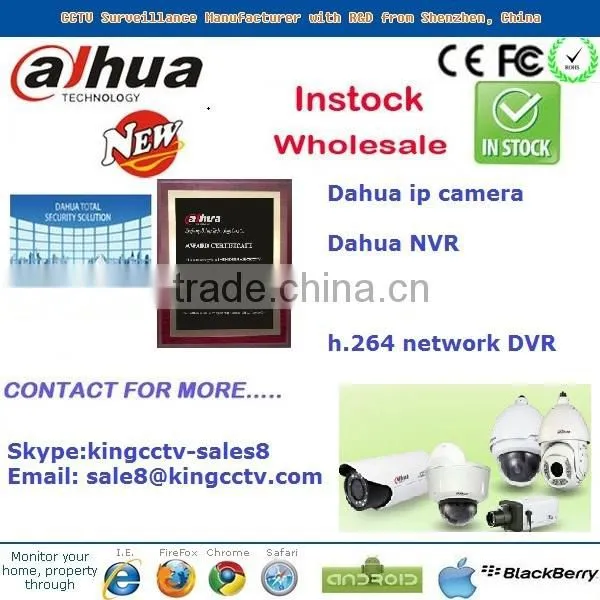 hot selling dahua 1/4" 1Megapixel CMOS cctv hd 1080p camera wifi network camera cctv ipc-K200W