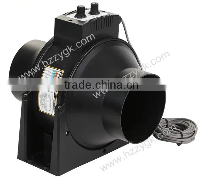 Variable Speed & TEMP Control Axial Flow Type Ventilation AC Inline Duct Fan / 6 inch Centrifugal Blower Fan