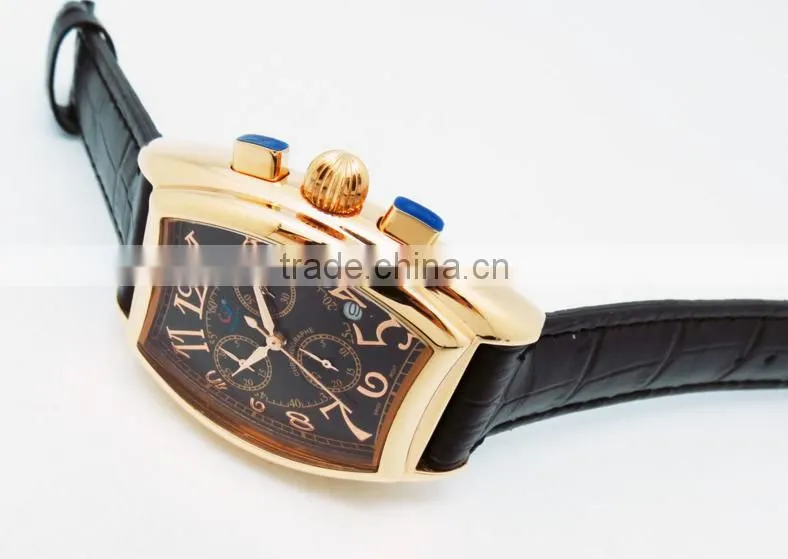 Luxury multifunctional stainless steel watch for men wrist watch