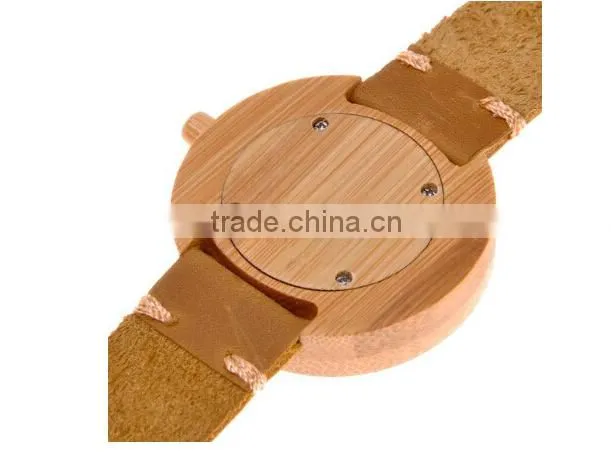 High quality simple design sandalwood watch/bamboo watches for men