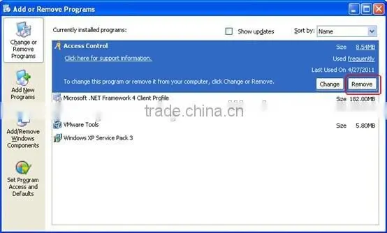 remotely access control panel windows