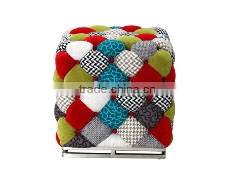 hubble-bubble patchwork fancy stools