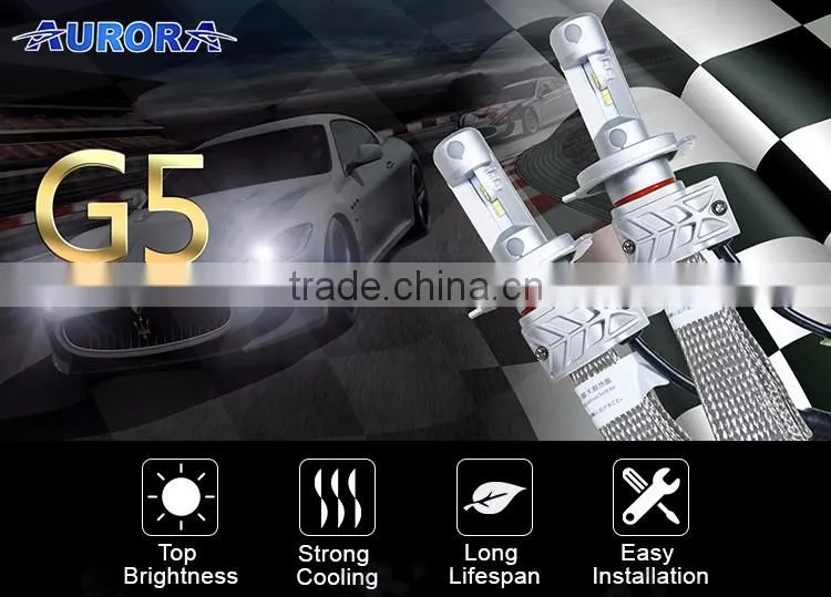 360 degree beam super bright driving light H8 led headlight auto