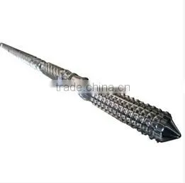 Plastic screw and barrel for PVC/TPR/EVA shoes making machine