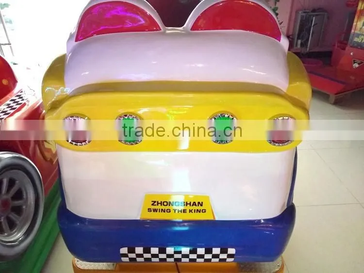Happy Child's love kids coin operated game machine MP4 kiddie ride Italy racing