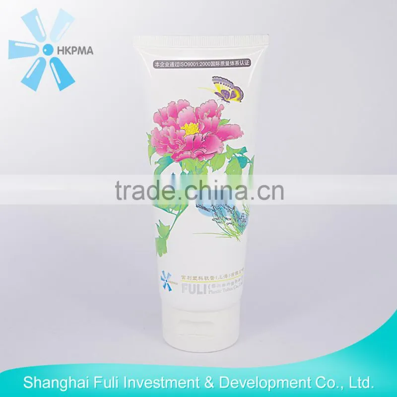offsetprinting plastic tube with flip top cap