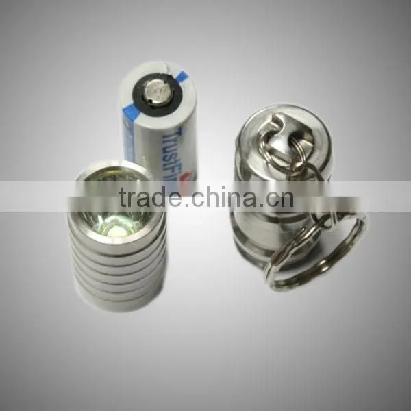 TrustFire CREE XM-L T6 LED 1000lm aluminumled flashlight keychain lighting(CR123a/16340 rechargeable battery)