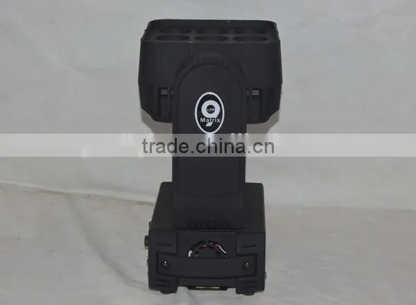 Matrix light LED 9pcs 12w RGBW 4in1 wash moving head