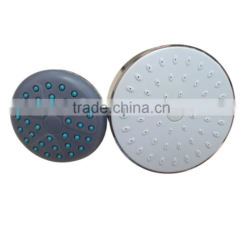 chromed plastic shower screen head shower jet