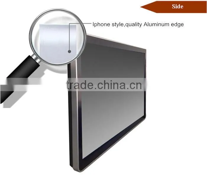 HD supermarket wall mounted 42 inch digital video frame for loop advertisement video and pictures