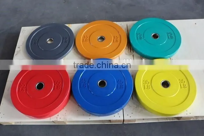 Solid Virgin Training Crossfit Rubber Bumper Plates