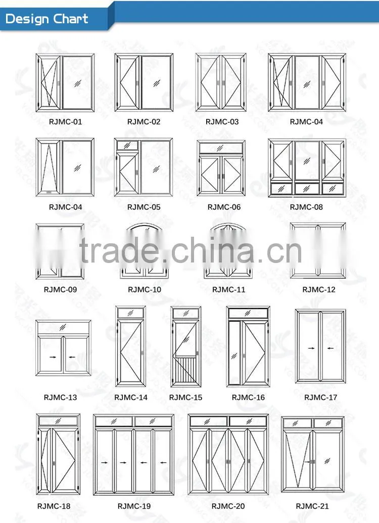 China manufacturer frp composite door for Interior