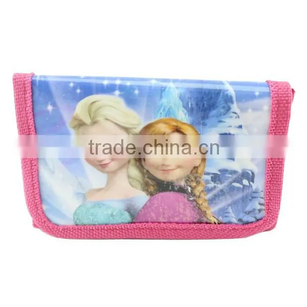2014 Amazing Film Frozen Princess Anna and Elsa Wallet