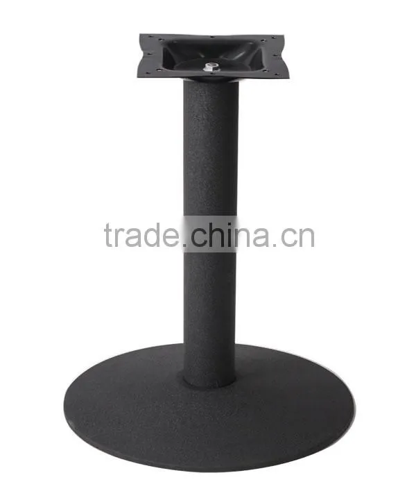 Furniture Parts Casting Iron Black Round Table Bases