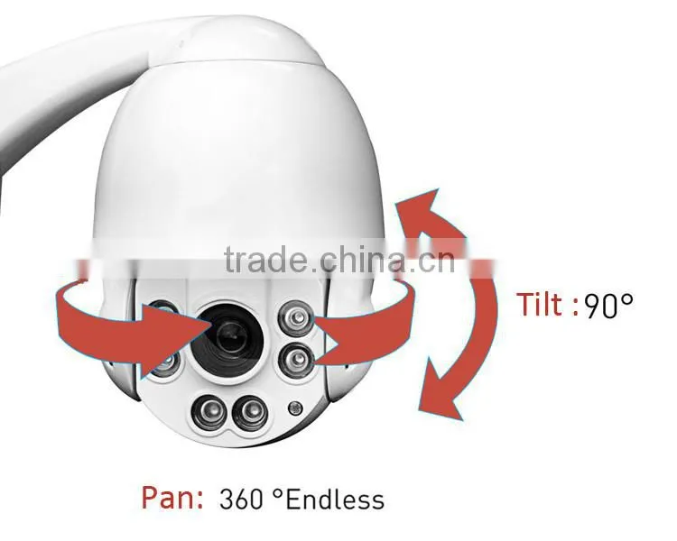 4MP Pan/Tilt/Zoom ptz outdoor speed Dome security camera