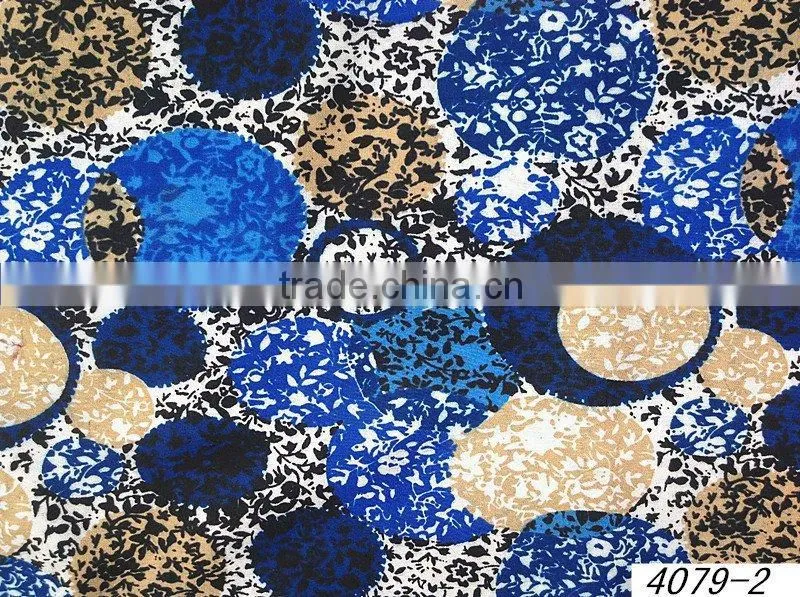 Beautiful 100% rayon printed woven fabric