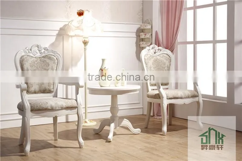 High Quality White Wood Design Relaxing Chair HB-601# Wooden Rest Chair