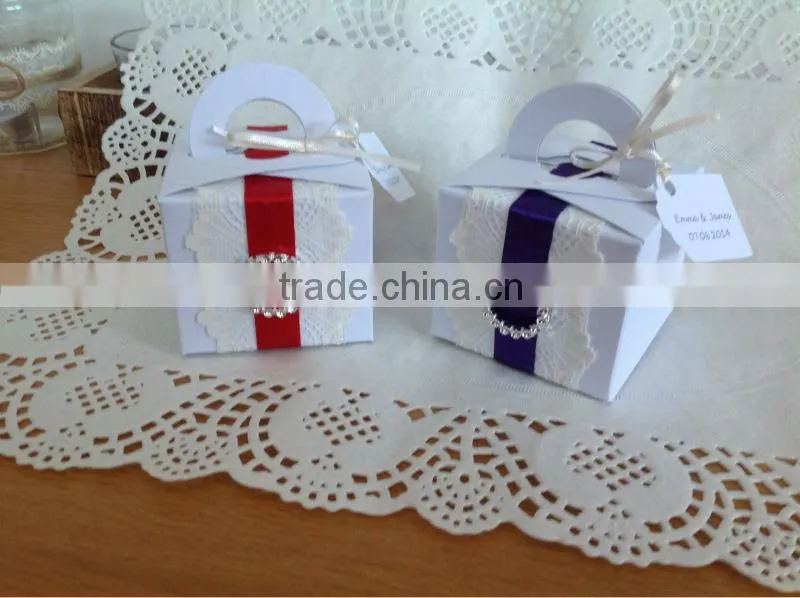 Fancy desig cheap price cupcake box wholesale
