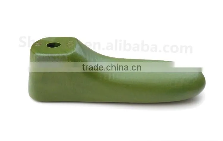Plastic shoe last for Special socks