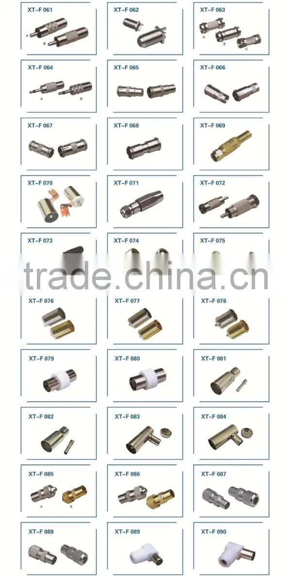 RF adapter FME male to SMA male connector