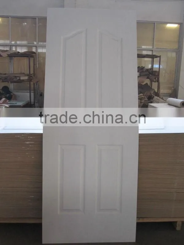 Hot sell 2150*930*3.2mm white painted door skin