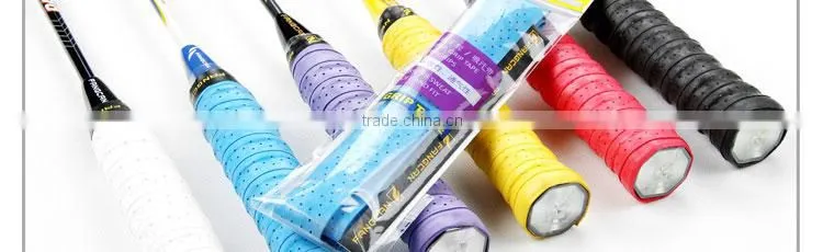FANGCAN high quality Buffed Grain Senior Keel Overgrips for tennis/badminton/squash rackets