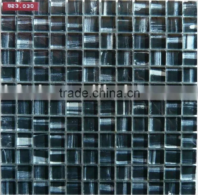red backsplash tile