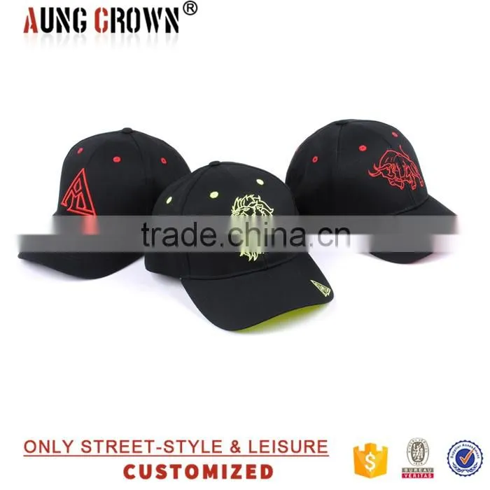 design custom fashion 6 panel baseball cap