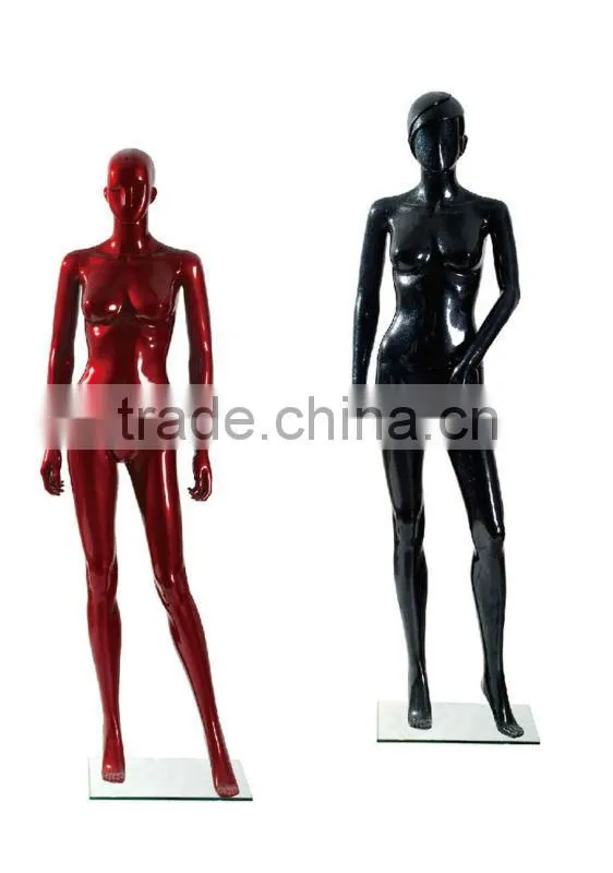 Colored Glossy new fashionable Female Mannequin