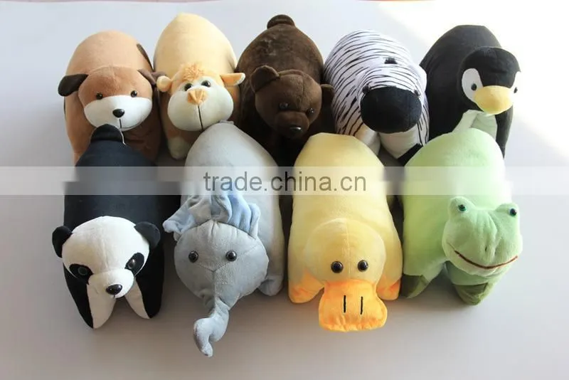 Cute Animal Shape Microbead Travel Cushion Pillow