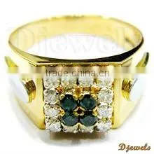 14K Diamond Wedding Rings , Diamond Jewellery, Gents Diamond Rings