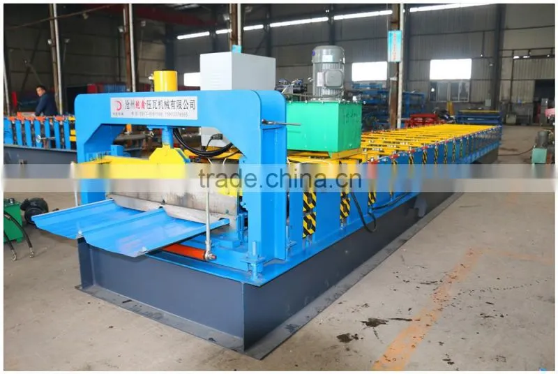 roof panel standing seam machine