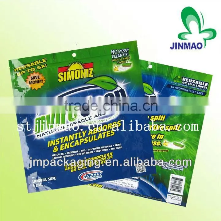 High quality OPP bag with header