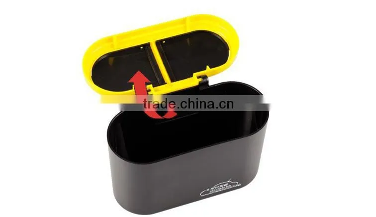 New design red car trash bin with special design in cover(FH-AB004)