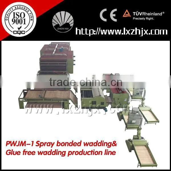 nonwoven sintepon making machines , sintepon production line