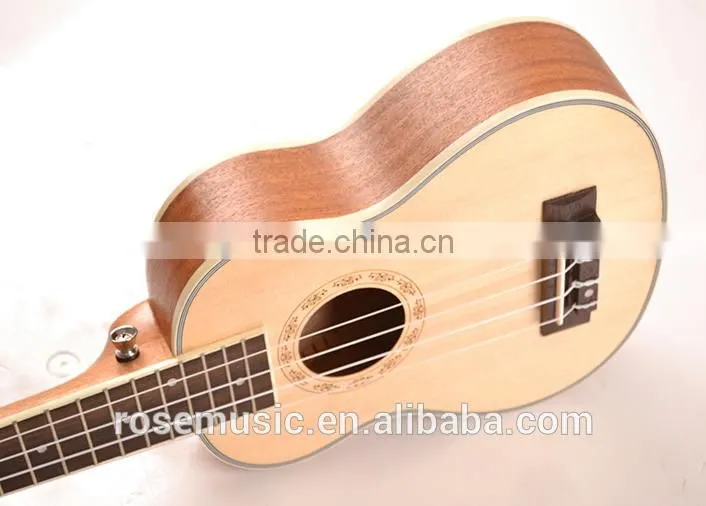 China cheap high quality 21" ukulele wholesale wooden ukulele