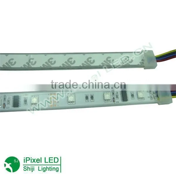 white pcb 5v ws2801 led strip light 36leds/m