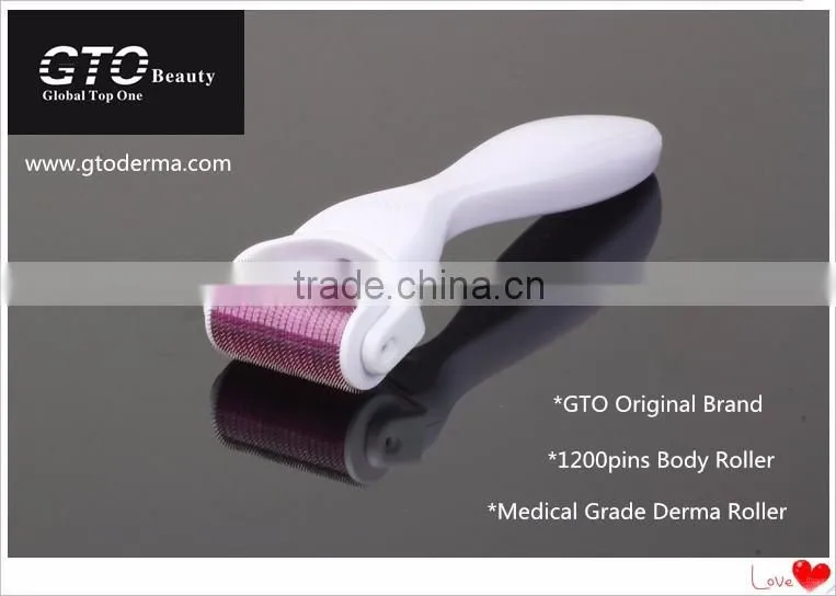 Dermaroller 1200 microneedles body roller for stretch marks (CE)