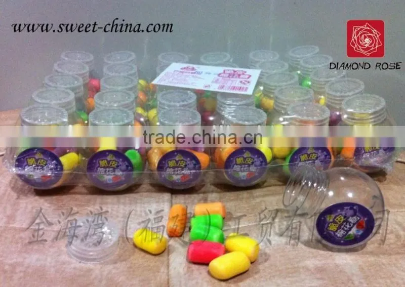 Sweet colorful marshmallow candy