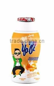 Sterilized yogurt flavor orange