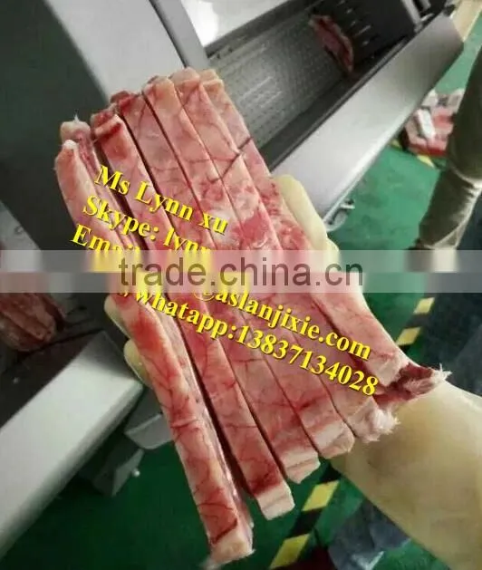 pork ribs cutting machine/sausage slicing machine